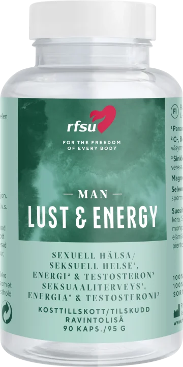 RFSU Lust & Energy Man 90 kapslar Rfsu