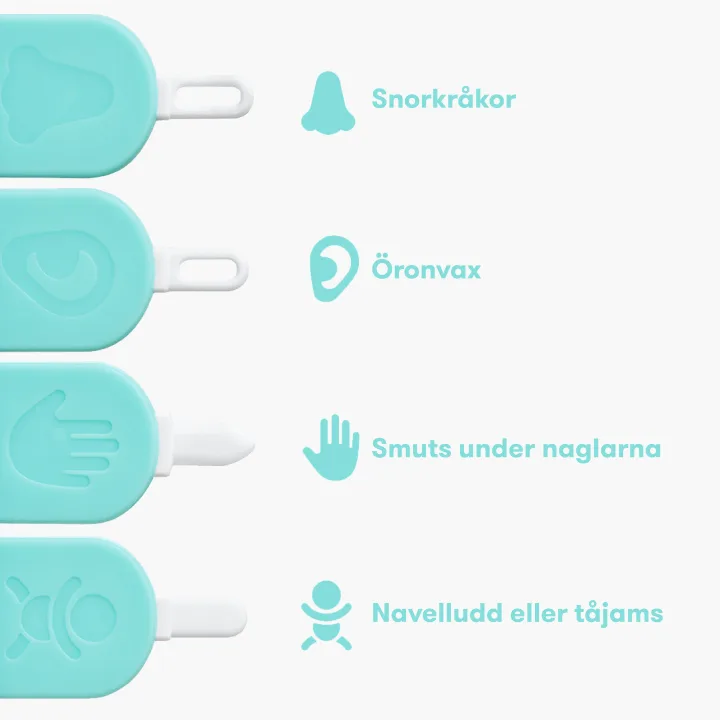 Frida Baby 3-i-1 Rengörare för näsa, naglar och öron FridaBaby