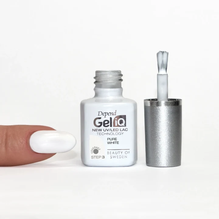 Depend Gel iQ Gelnagellack 5 ml Pure White Depend