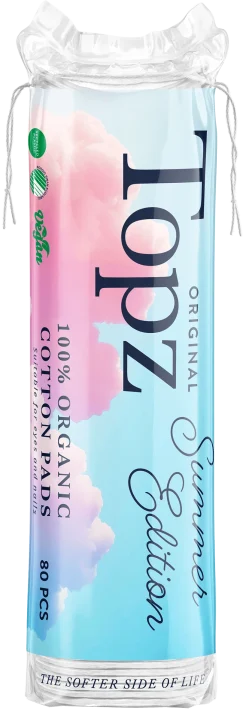 Topz Premium Original Make Up Pads 80 st Topz