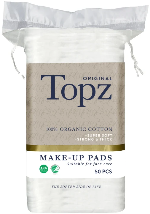 Topz Cosmetics Square Make-Up Pads 50 st Topz