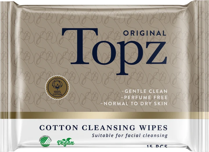 Topz Cosmetics Cleansing Wipes 15 st Topz