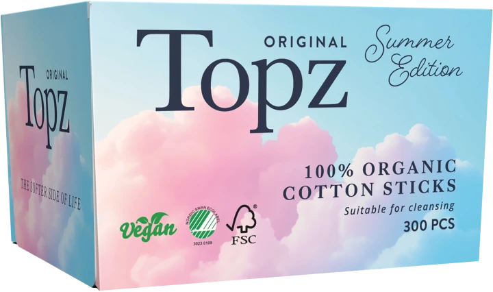 Topz Premium Cotton Sticks 300 st Topz
