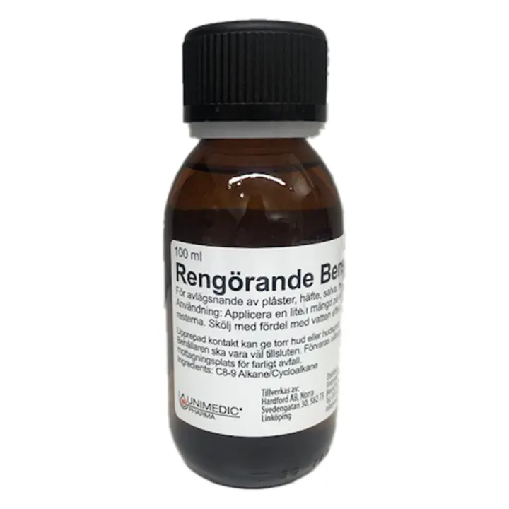 Unimedic Pharma Rengörande Bensin 100 ml Unimedic