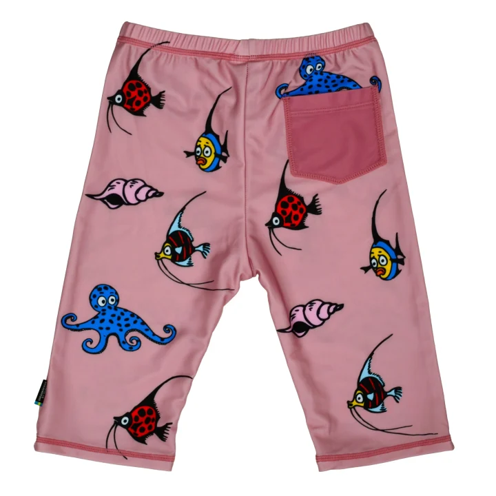 Swimpy UV-shorts Pippi Söderhavet Rosa  98-104 Swimpy