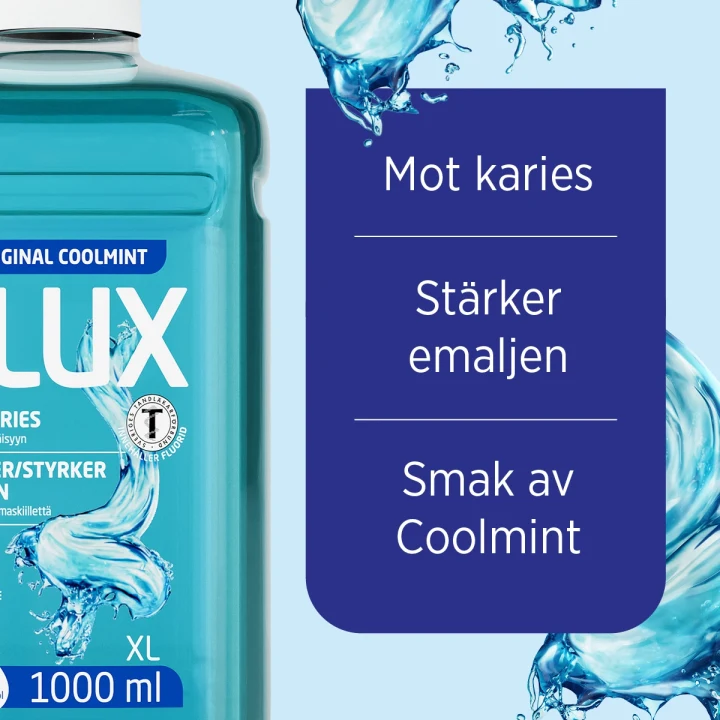 Flux Original Coolmint fluorskölj 1000 ml Flux