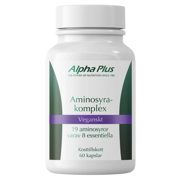 Alpha Plus Aminosyrakomplex 60 kapslar Alpha Plus