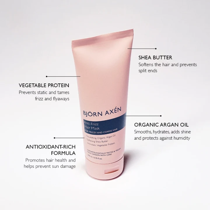 Björn Axén Anti-Frizz Hair Mask 200 ml Björn Axén