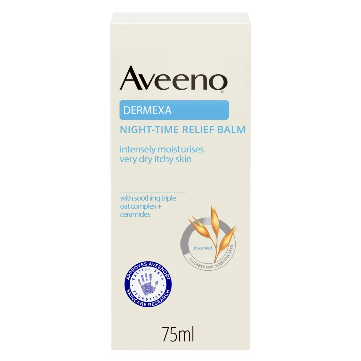 Aveeno Dermexa Night-time Relief Balm 75 ml Aveeno