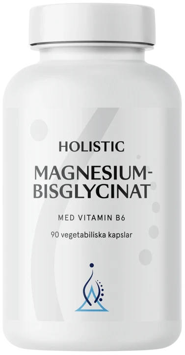 Holistic Magnesiumbisglycinat 100 mg 90 kapslar Holistic