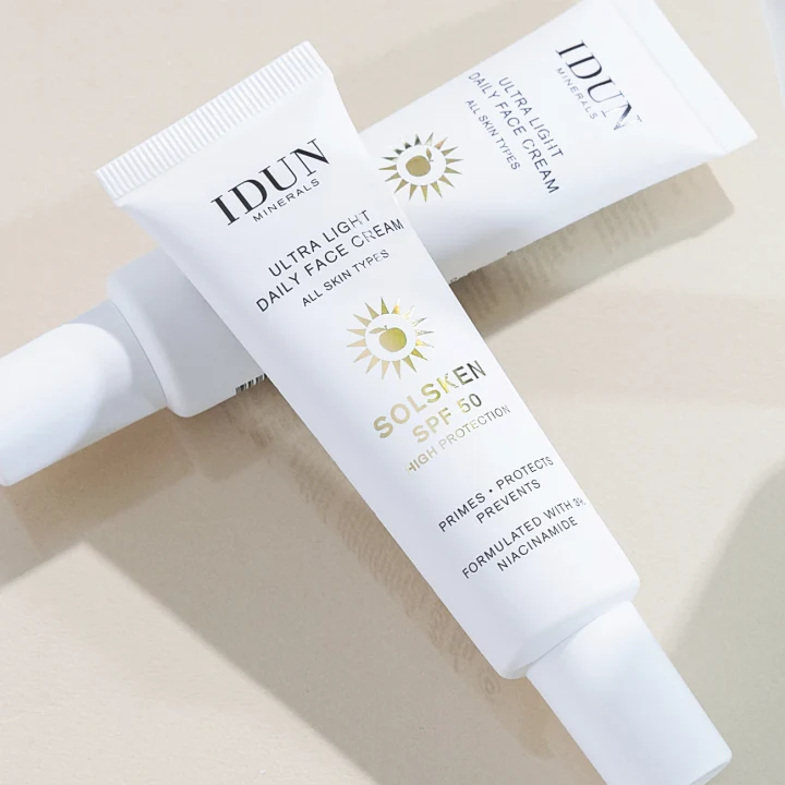 IDUN Minerals Solsken Primer & Face Cream SPF 50, 30 ml IDUN Minerals