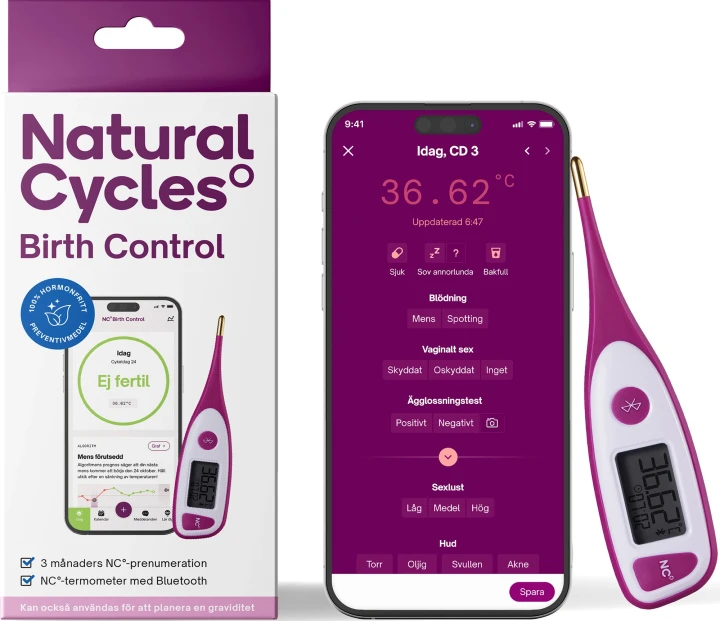 Natural Cycles Birth Control+NC° Termometer Natural Cycles