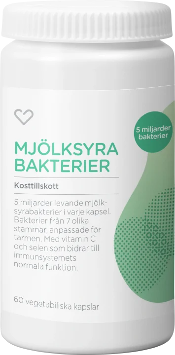 Hjärtats Mjölksyrabakterier Kapsel 60st Hjärtats
