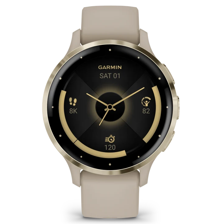 Garmin Venu 3S Smartwatch French Gray/Soft Gold Garmin