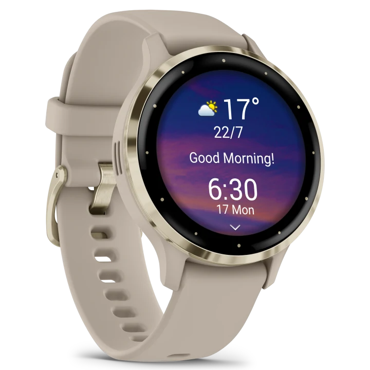Garmin Venu 3S Smartwatch French Gray/Soft Gold Garmin
