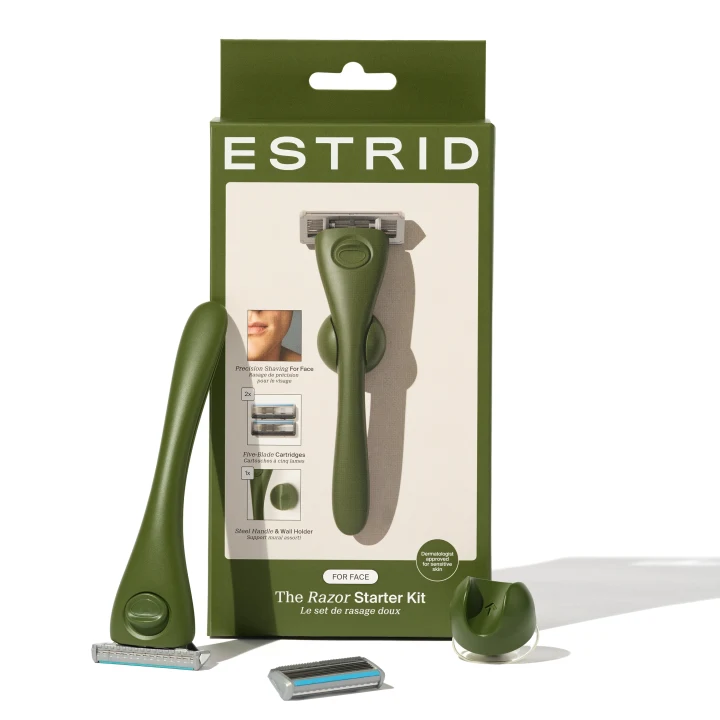 Estrid The Face Razor Starter Kit Moss Estrid