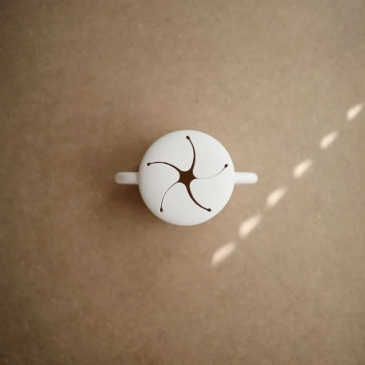 Mushie Snack Cup Ivory Mushie