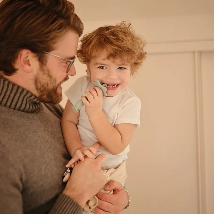 Mushie Star Training Toothbrush Cambridge Blue Mushie