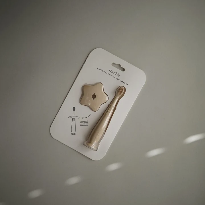 Mushie Star Training Toothbrush Shifting Sand Mushie