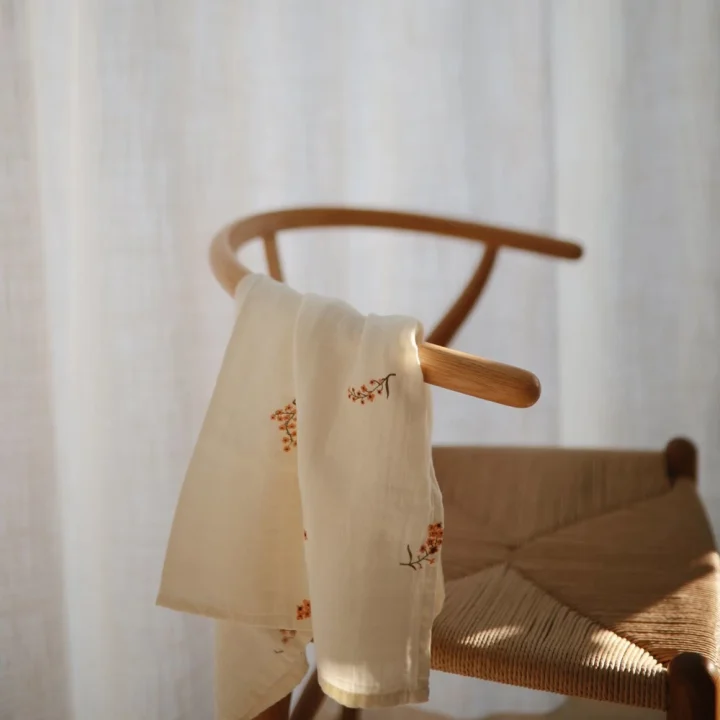 Mushie Muslin Cloth Flowers 3-pack Mushie