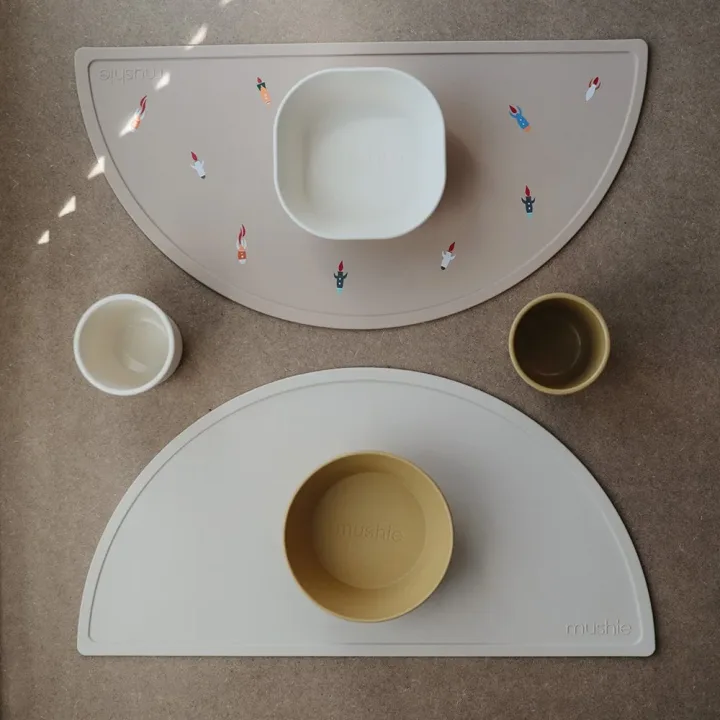Mushie Silicone Mat Rocket Mushie