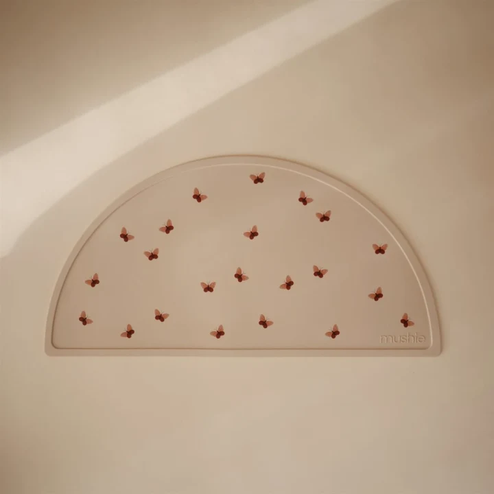 Mushie Silicone Mat Butterflies Mushie