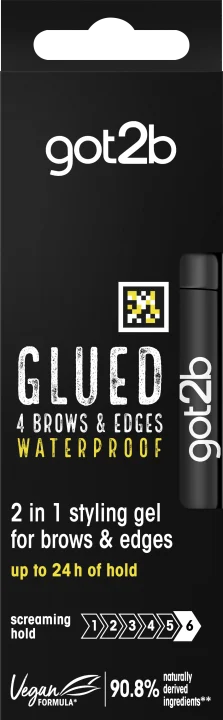 Schwarzkopf got2b Glued 4 Brows & Edges Vattenfast Gel 16 ml Schwarzkopf