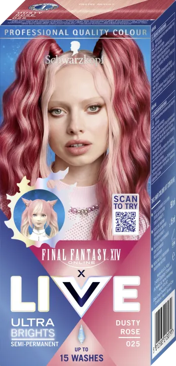 Schwarzkopf LIVE Ultra Brights 025 Dusty Rose Schwarzkopf
