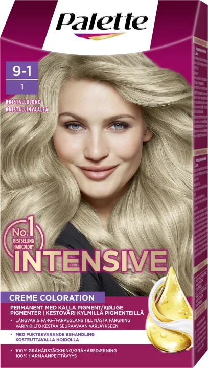 Palette Intensive Creme Coloration 9-1 Kristallblond Palette