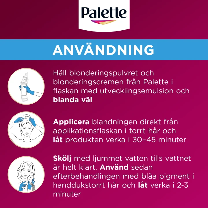 Palette Intensive Creme Coloration ME2 Slingblond X-tra Palette