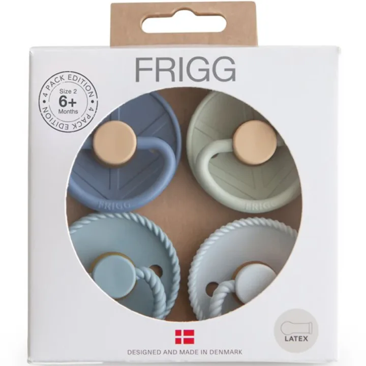 FRIGG 4-Pack Skyline Serenity Latex Size 2 FRIGG