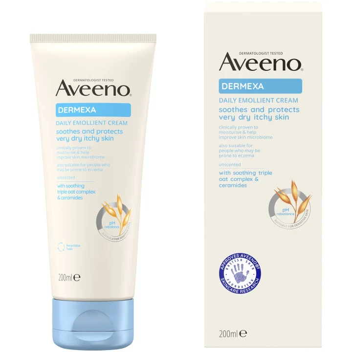 Aveeno Dermexa Daily Emollient Cream 200 ml Aveeno
