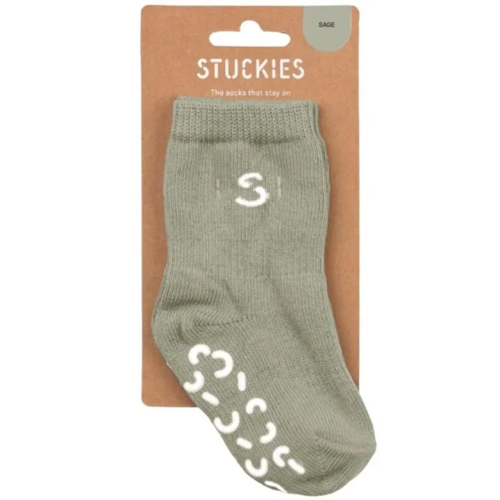 STUCKIES Strumpor i bomull Sage 1-pack 19/21 STUCKIES