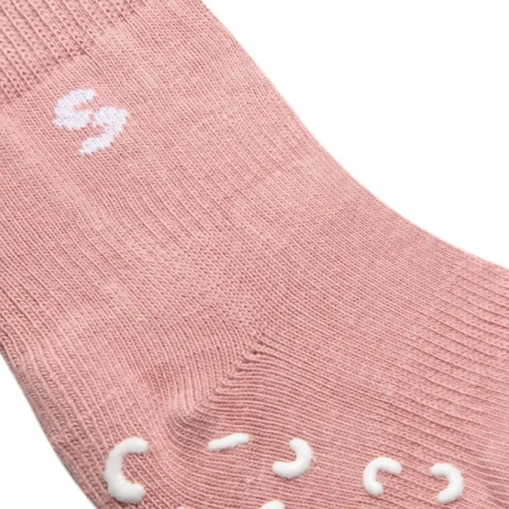 STUCKIES Strumpor i bomull Dusty Coral 1-pack 19/21 STUCKIES