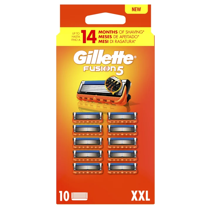 Gillette Fusion Manual Rakblad 10 st Gillette