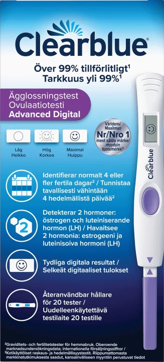 Clearblue Advanced Ägglossningstest 20 st Clearblue