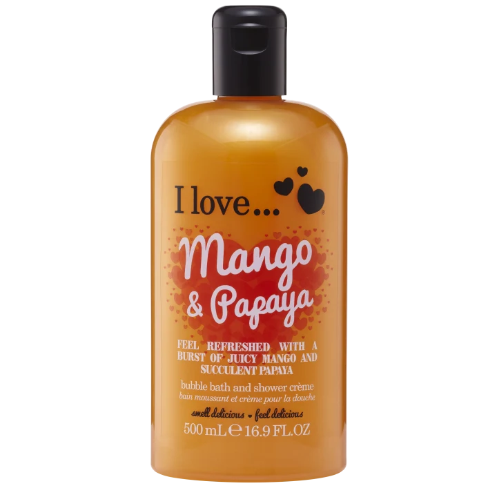 I LOVE Mango & Papaya Bath & Shower Crème 500 ml I Love...