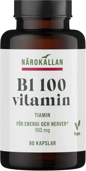 Närokällan B1 100 mg 90 kapslar Närokällan