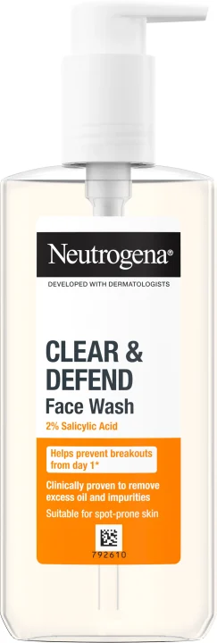 Neutrogena Clear & Defend Face Wash 200 ml Neutrogena