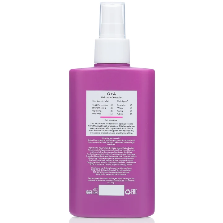 Q+A Heat Protect Hair Mist 150 ml Q+A