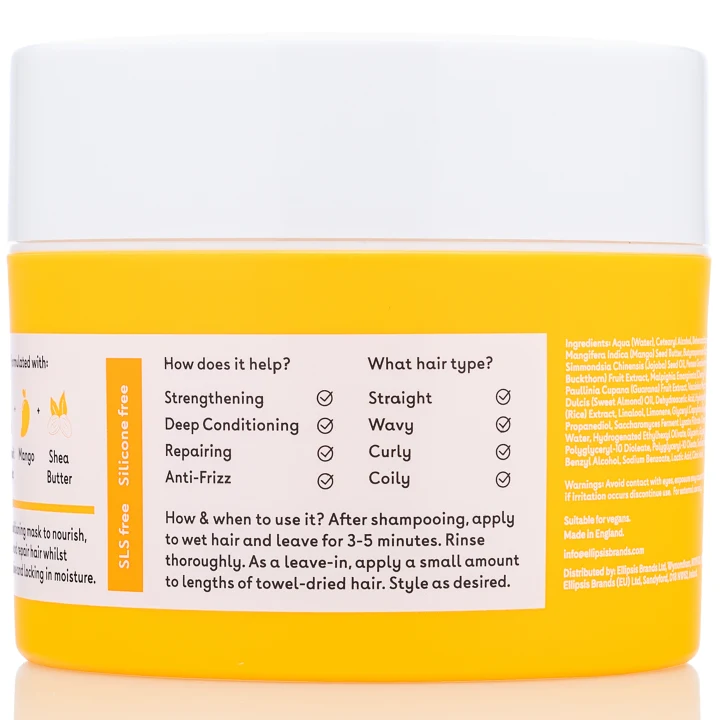 Q+A Intense Hydration Hair Mask 200 ml Q+A