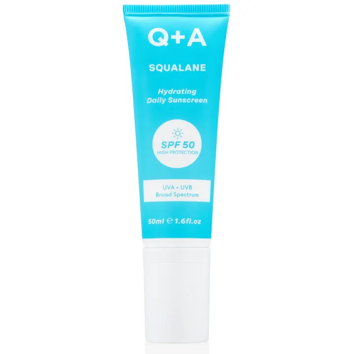 Q+A Squalane Sunscreen SPF 50, 50 ml Q+A