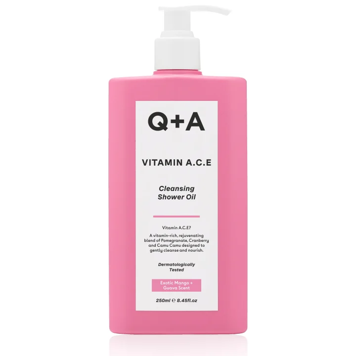 Q+A Vitamin A.C.E. Shower Body Oil 250 ml Q+A