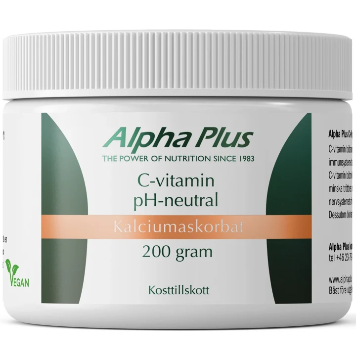 Alpha Plus C-Vitamin pH-Neutral 200 g Alpha Plus