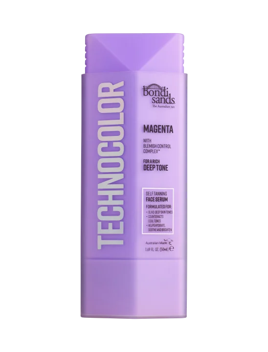 Bondi Sands Technocolor Self Tanning Face Serum 50 ml Magenta Bondi Sands