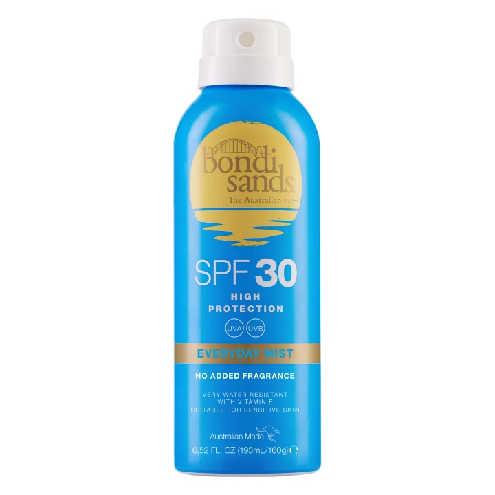 Bondi Sands Spf 30 Everyday Aerosol Mist Spray 160g Bondi Sands