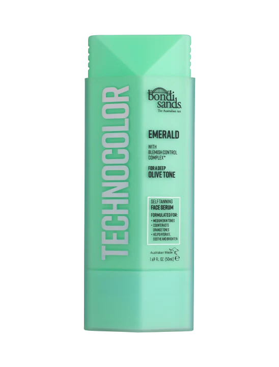 Bondi Sands Technocolor Self Tanning Face Serum 50 ml Emerald Bondi Sands