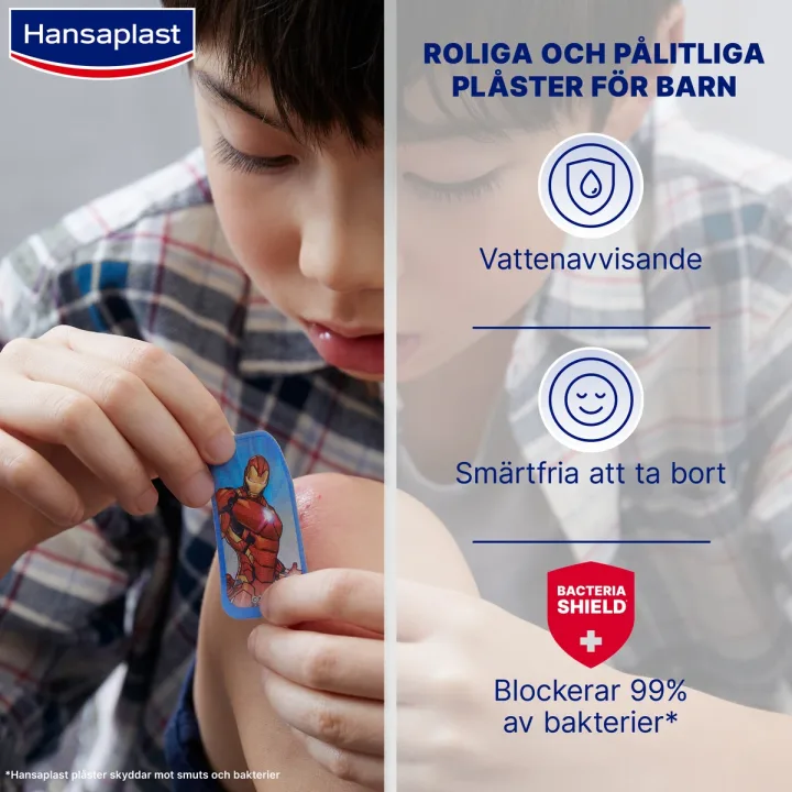 Hansaplast Marvel Kids 20 Strips Hansaplast