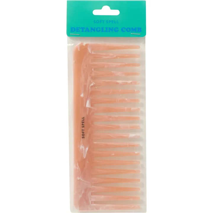 Soft Spell Detangling Comb Marble Soft Spell