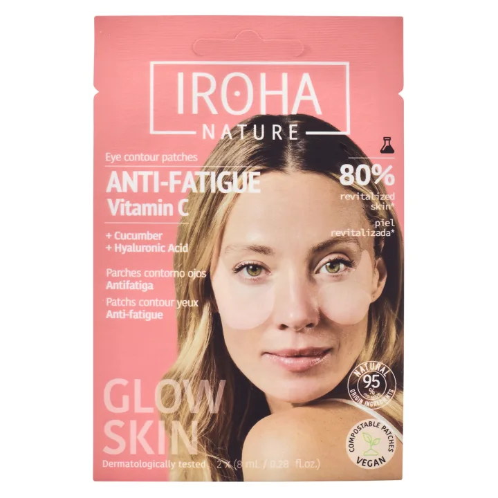 Iroha Nature Anti-Fatigue Vitamin C Eye Patches 2 st Iroha Nature